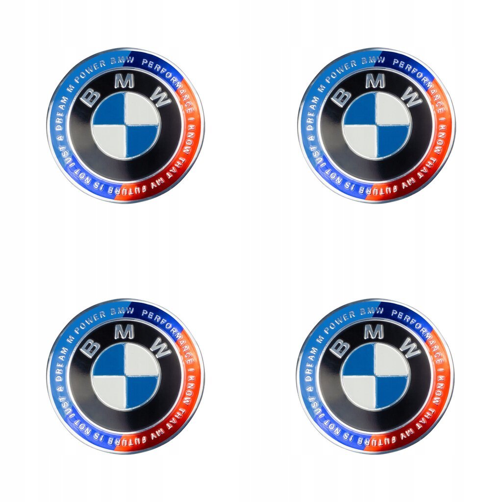 BMW vanteen kansi, 56mm, 4 kpl. hinta ja tiedot | Lisätarvikkeet autoiluun | hobbyhall.fi