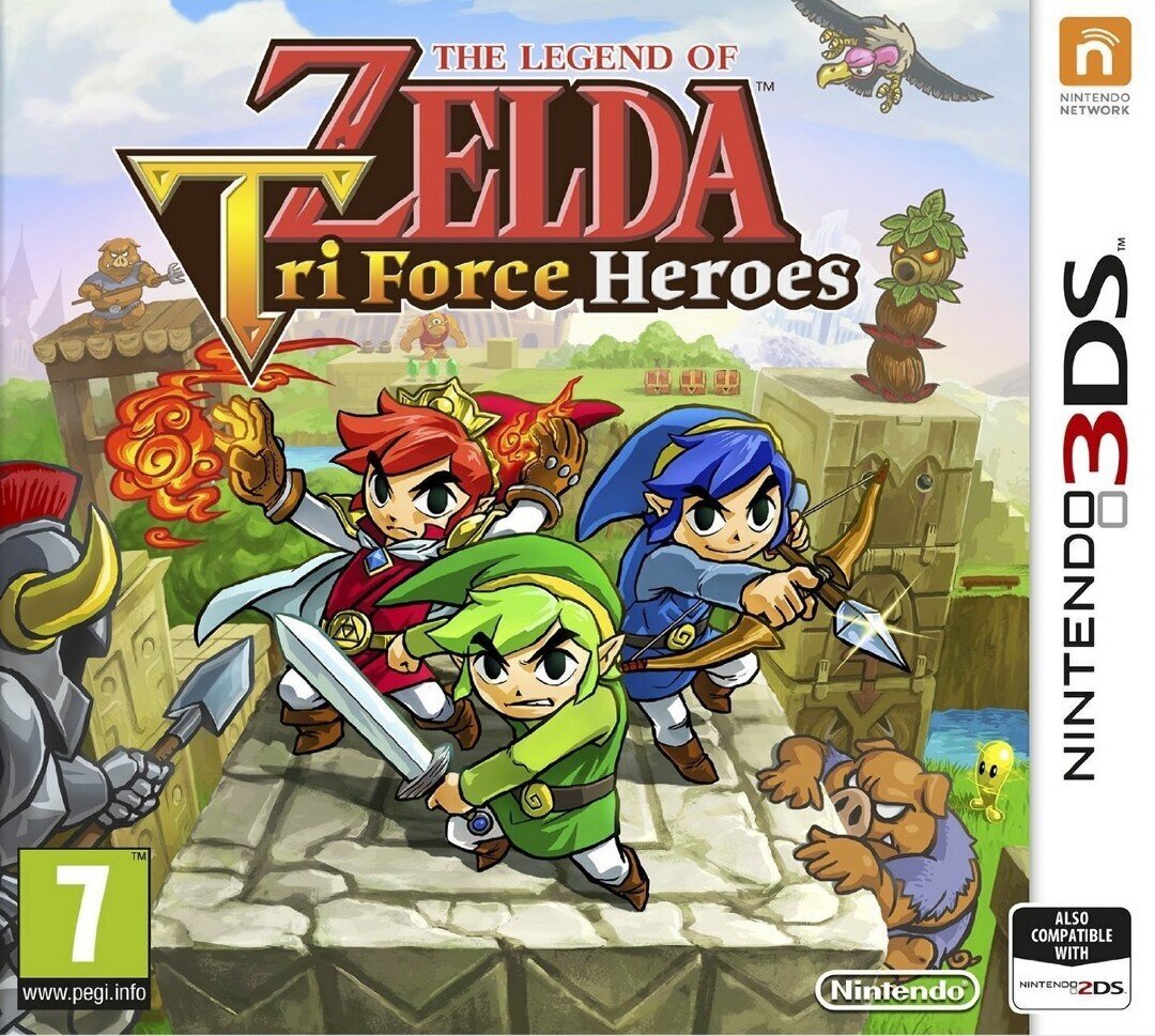 Nintendo 3DS Games peli Legend of Zelda: Tri Force Heroes hinta ja tiedot | Tietokone- ja konsolipelit | hobbyhall.fi