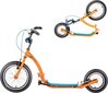 Skootteri inSPORTline Rundeer II 16/12", oranssi hinta ja tiedot | Potkulaudat | hobbyhall.fi