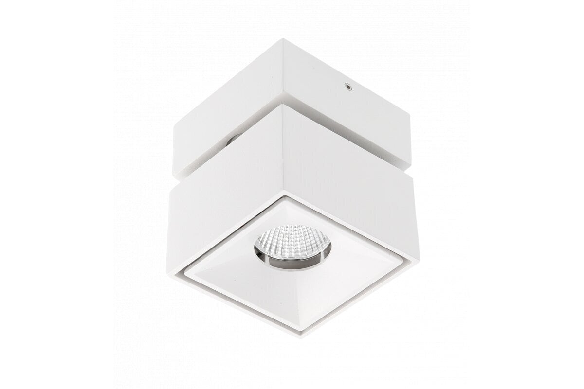 LED-lamppu Bianco CP, 8W, 680lm, ra≥80, ip20, 36°, 2700/3300 / 4000K, neliö, valkoinen hinta ja tiedot | Kattovalaisimet | hobbyhall.fi