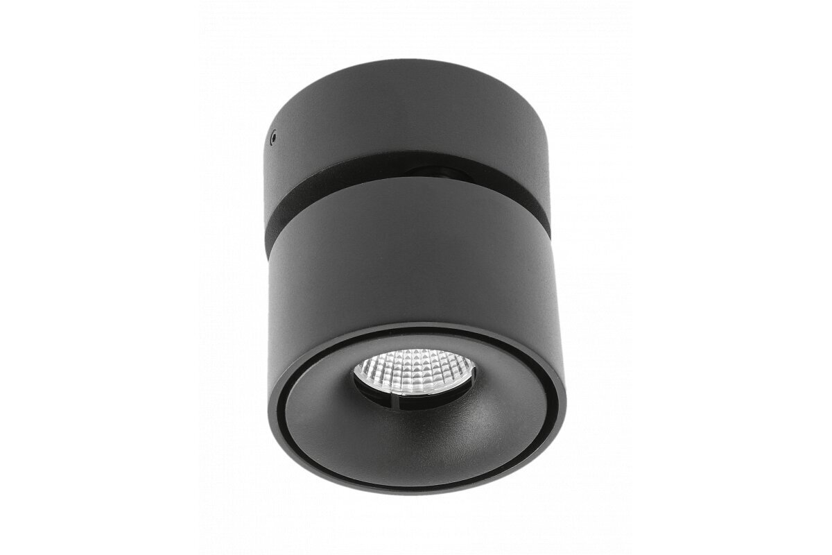 LED-lamppu Bianco CP, 8W, 680lm, ra≥80, ip20, 36°, 2700/3300 / 4000K, pyöreä, musta hinta ja tiedot | Kattovalaisimet | hobbyhall.fi