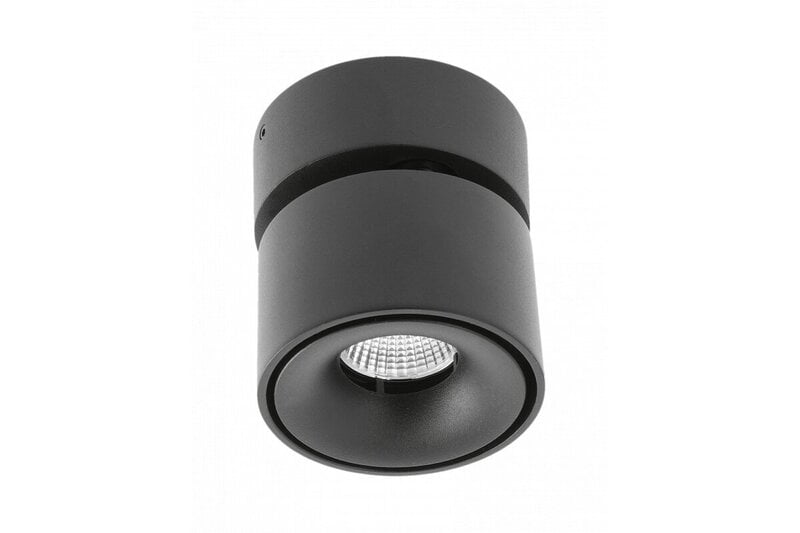 LED-lamppu Bianco CP, 8W, 680lm, ra≥80, ip20, 36°, 2700/3300 / 4000K, pyöreä, musta