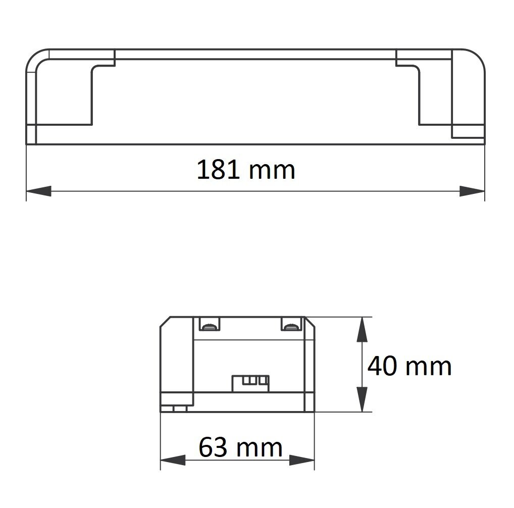 Virtalähde LED PRO 12V/65W, IP20, LD-ZASPRO65W-30, GTV hinta ja tiedot | LED-valonauhat | hobbyhall.fi