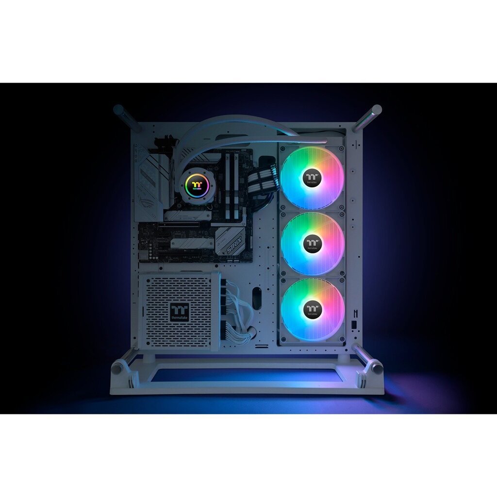 Thermaltake TH420 V2 ARGB Sync All-In-One Liquid Cooler Snow Edition, vesijäähdytys hinta ja tiedot | Vesijäähdytystarvikkeet | hobbyhall.fi