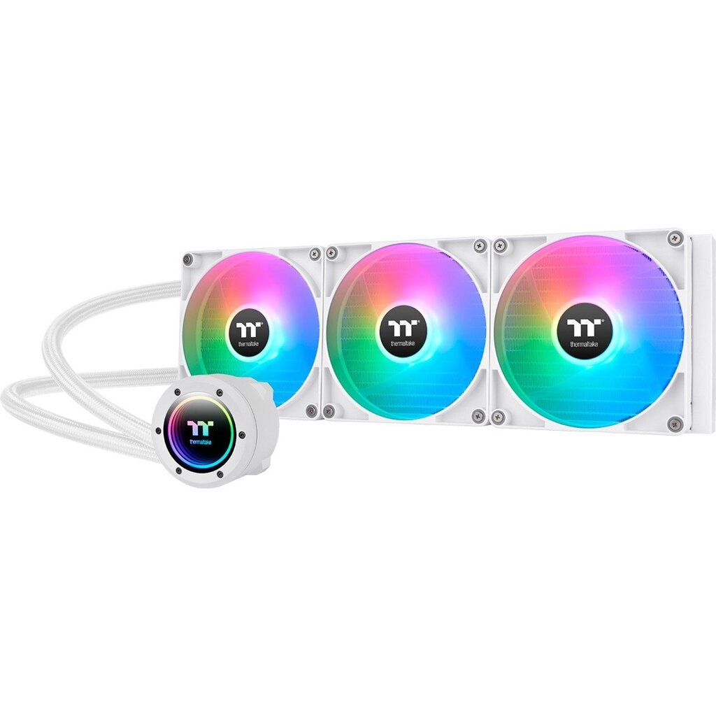 Thermaltake TH420 V2 ARGB Sync All-In-One Liquid Cooler Snow Edition, vesijäähdytys hinta ja tiedot | Vesijäähdytystarvikkeet | hobbyhall.fi