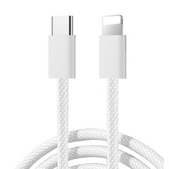 Kaapeli USB Joyroom S-A45 USB-C to Lightning 30W 1.2m valkoinen hinta ja tiedot | Puhelinkaapelit | hobbyhall.fi