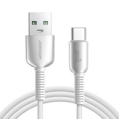 Kaapeli USB Joyroom S-A51 USB-A to USB-C 3A 1.2m vaaleanharmaa hinta ja tiedot | Puhelinkaapelit | hobbyhall.fi