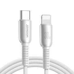 Kaapeli USB Joyroom S-A51 USB-C to Lightning 30W 1.2m vaaleanharmaa hinta ja tiedot | Puhelinkaapelit | hobbyhall.fi