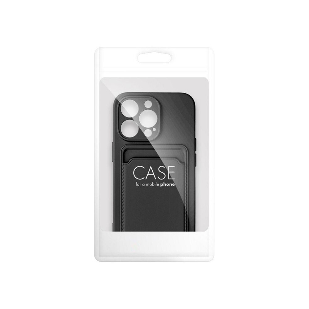 Forcell CARD iPhone 16 Pro (6,1") - Musta hinta ja tiedot | Puhelimen kuoret ja kotelot | hobbyhall.fi