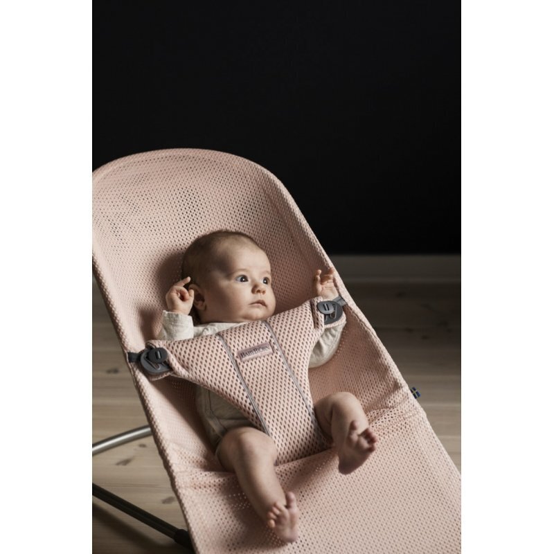 Lepotuoli Babybjörn Bliss Pearly pinkki mesh hinta 