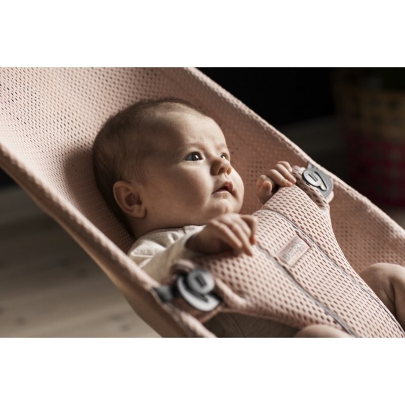 Lepotuoli Babybjörn Bliss Pearly pinkki mesh hinta 