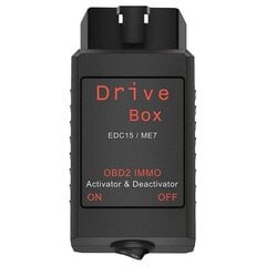 Vetolaatikko EDC15/ME7 OBD2 IMMO Deaktivaattori Aktivointi OBD2 Vetolaatikko IMMO Deaktivaattori Aktivaattori Auton tarvikkeet hinta ja tiedot | Alkometrit | hobbyhall.fi