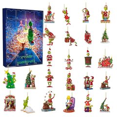 Joulukalenteri Grinch hinta ja tiedot | Tyttöjen lelut | hobbyhall.fi