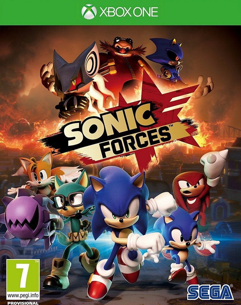 Xbox One Sonic Forces hinta ja tiedot | Tietokone- ja konsolipelit | hobbyhall.fi