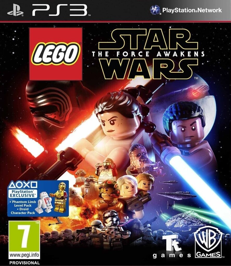 PS3 LEGO Star Wars The Force Awakens hinta ja tiedot | Tietokone- ja konsolipelit | hobbyhall.fi