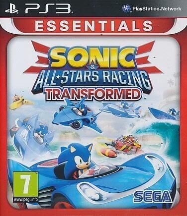 PS3 Sonic and Sega All Stars Racing Transformed Essentials hinta ja tiedot | Tietokone- ja konsolipelit | hobbyhall.fi