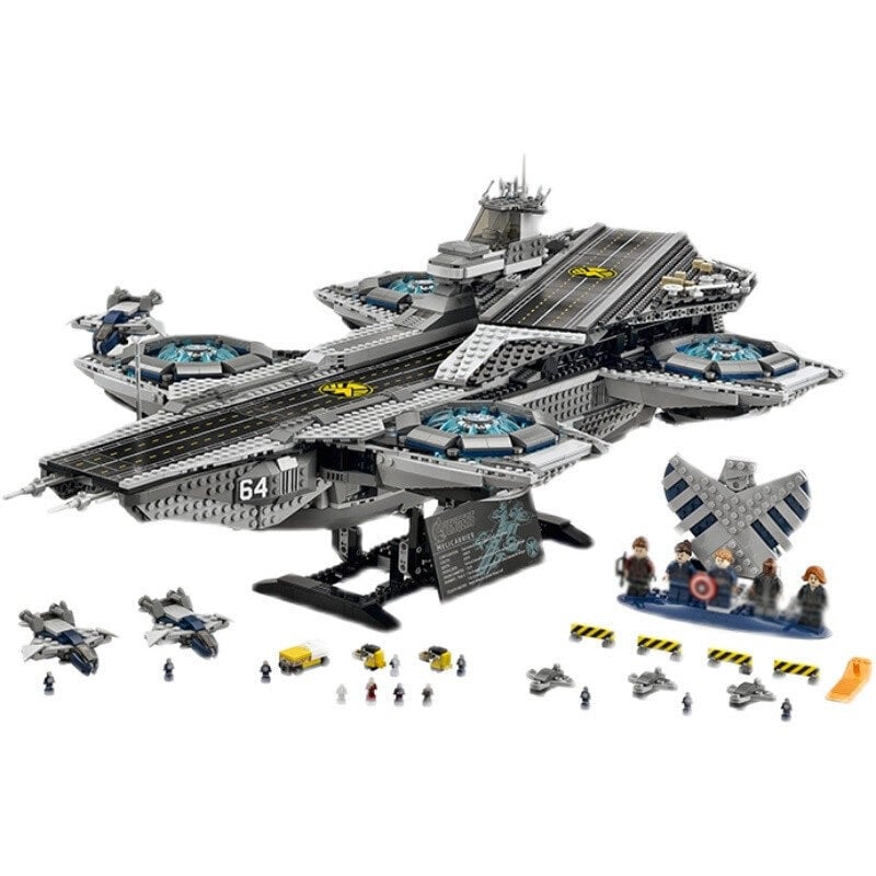 3066PCS Technical Shield Helicarrier malli Rakennuspalikat Asennuslelut Yhteensopiva 76042 07043 Lapsille hinta ja tiedot | Palapelit | hobbyhall.fi