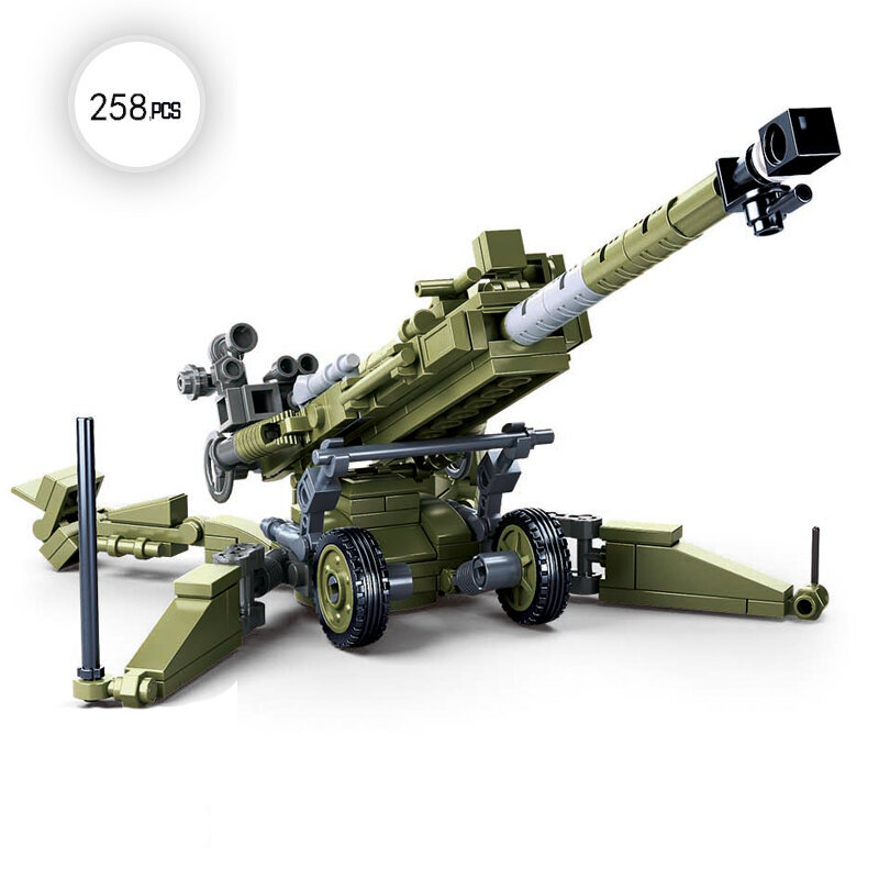 Yhdysvaltain armeijan M777 hinattava haubitsarisarja Moderni sota-aserakennustiililelu pojille hinta ja tiedot | Palapelit | hobbyhall.fi