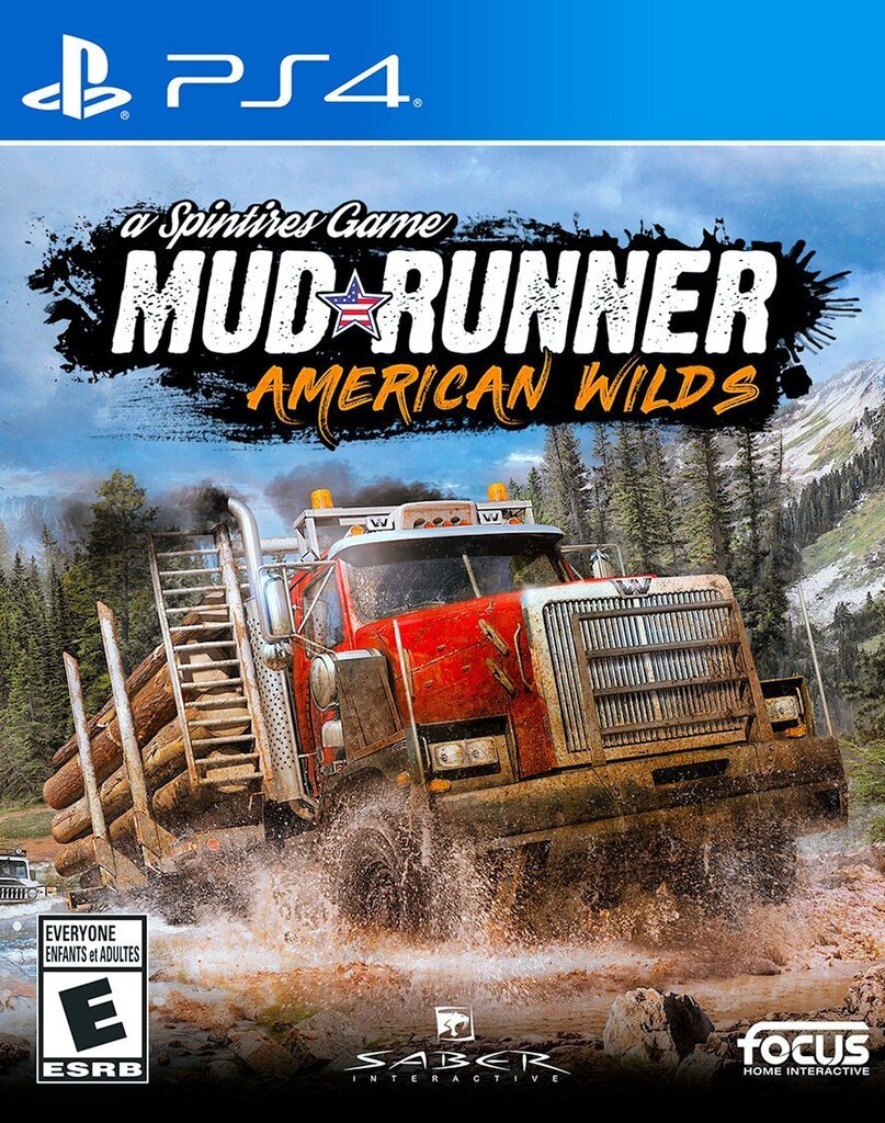 PlayStation 4 peli : Spintires: MudRunner - American Wilds Edition hinta ja tiedot | Tietokone- ja konsolipelit | hobbyhall.fi