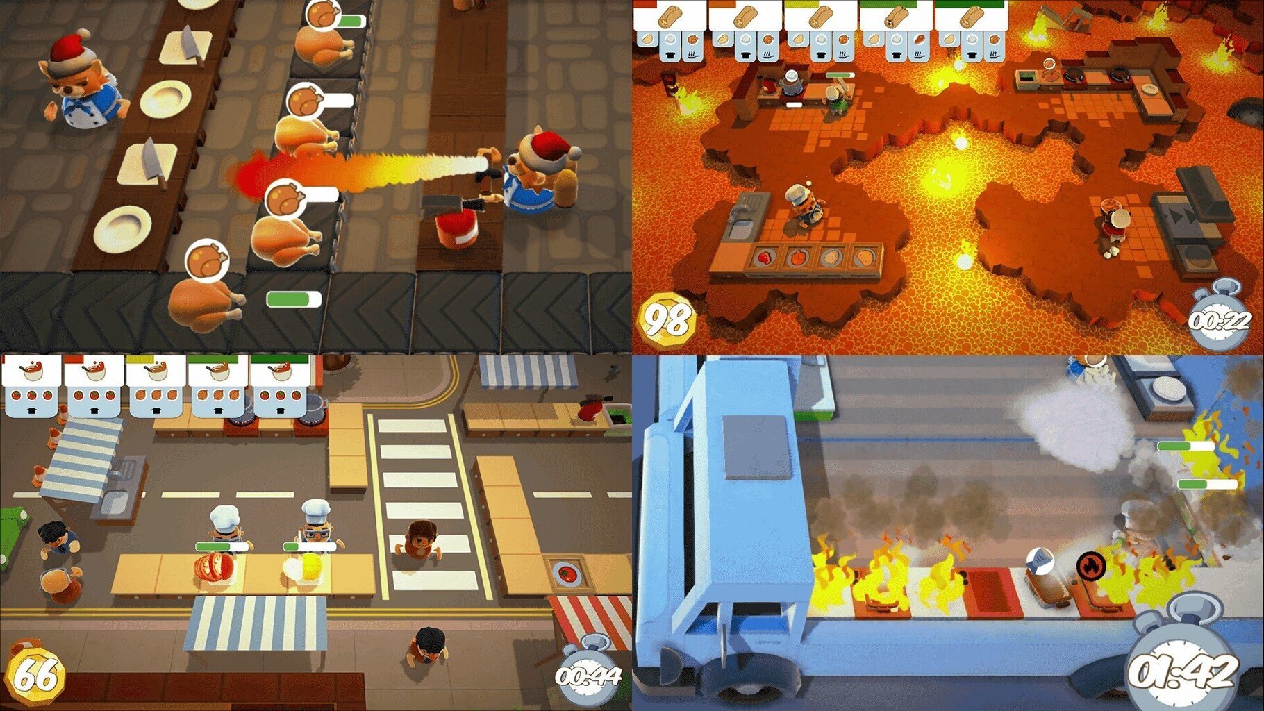 Nintendo Switch peli Overcooked! 2 hinta ja tiedot | Tietokone- ja konsolipelit | hobbyhall.fi