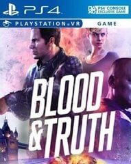 PlayStation VR peli Blood and Truth hinta ja tiedot | Tietokone- ja konsolipelit | hobbyhall.fi