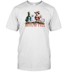 Boys Of Fall Ghost Ducks Fall Pumpkins Season Halloween Ducks T-Shirt hinta ja tiedot | Miesten T-paidat | hobbyhall.fi