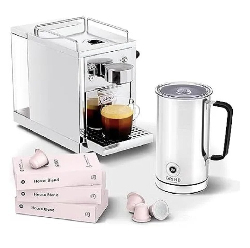 Grind - Nespresso®-yhteensopiva kahvinkeitin hinta ja tiedot | Kahvinkeittimet ja kahvikoneet | hobbyhall.fi