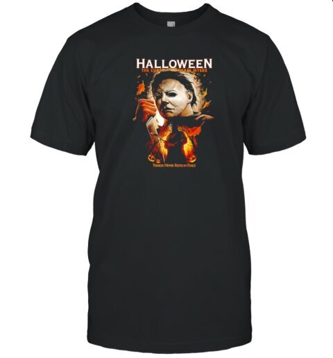 Halloween 6 The Curse Of Michael Myers T-Shirt hinta ja tiedot | Miesten T-paidat | hobbyhall.fi