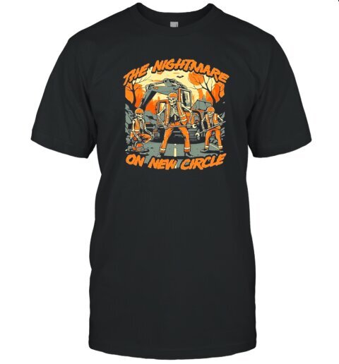 The Nightmare On New Circle Halloween T-Shirt hinta ja tiedot | Miesten T-paidat | hobbyhall.fi