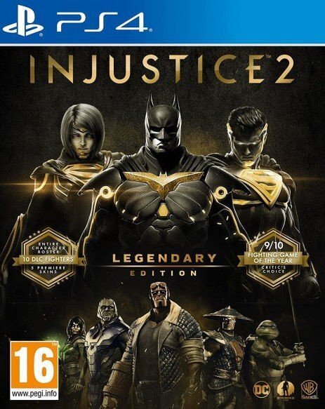 PlayStation 4 -peli Injustice 2 Legendary Edition hinta ja tiedot | Tietokone- ja konsolipelit | hobbyhall.fi