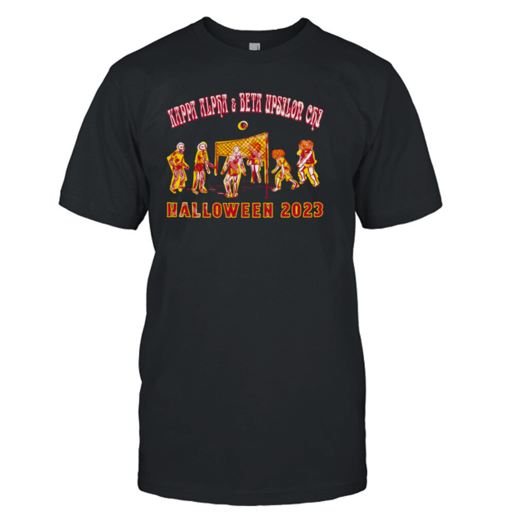 Kappa Alpha And Beta Upsilon Chi Halloween 2023 T-shirt hinta ja tiedot | Miesten T-paidat | hobbyhall.fi