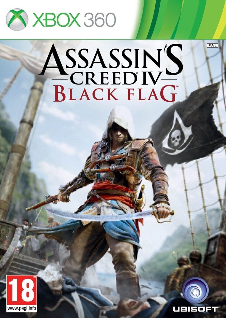 Xbox 360 peli Assassin's Creed IV: Black Flag - Xbox One Compatible hinta ja tiedot | Tietokone- ja konsolipelit | hobbyhall.fi