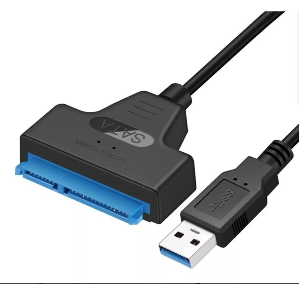 Usb-sovitin kaapeli 3.0 Sata Iii 2.5 6Gbps väri musta Usb-sovitin kaapeli 3.0 Sata Iii 2.5 6Gbps väri musta hinta ja tiedot | Adapterit | hobbyhall.fi