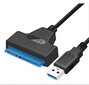 Usb-sovitin kaapeli 3.0 Sata Iii 2.5 6Gbps väri musta Usb-sovitin kaapeli 3.0 Sata Iii 2.5 6Gbps väri musta hinta ja tiedot | Adapterit | hobbyhall.fi