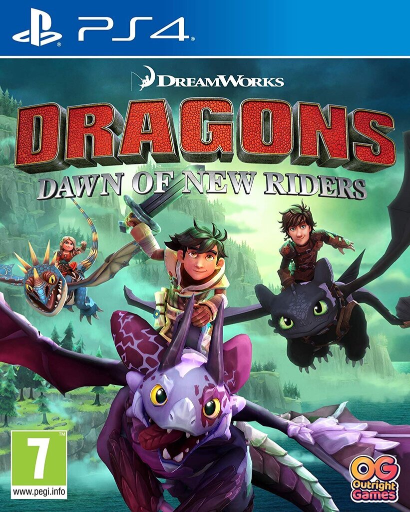 PlayStation 4 peli : DreamWorks Dragons Dawn of New Riders hinta ja tiedot | Tietokone- ja konsolipelit | hobbyhall.fi