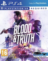 PS4 VR Blood and Truth, 711719999393 hinta ja tiedot | Tietokone- ja konsolipelit | hobbyhall.fi