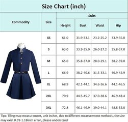 Anime Nobara Kugisaki Cosplay-asu, Zenin Maki Uniform Hame Takki Univormu Pukusetti Karnevaalijuhlasu ja Hattu hinta ja tiedot | Naamiaisasut | hobbyhall.fi