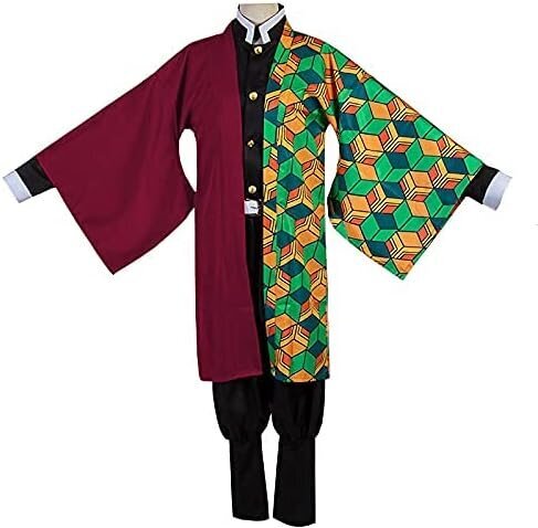 Viitta Kamado Tanjirou Tomioka Giyuu Kochou Shinobu Kimono-asusetti Cosplay Halloween -asu hinta ja tiedot | Naamiaisasut | hobbyhall.fi