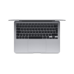 MacBook Air 13” Apple M1 8C CPU, 7C GPU/8GB/256GB SSD/Space Grey/SWE - MGN63KS/A hinta ja tiedot | Kannettavat tietokoneet | hobbyhall.fi