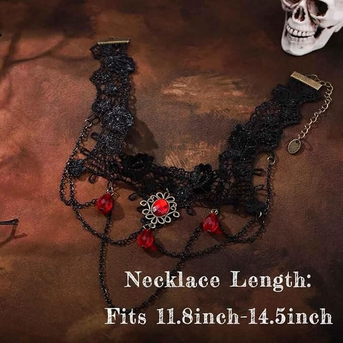 Pitsinen choker, musta hinta ja tiedot | Kaulakorut | hobbyhall.fi