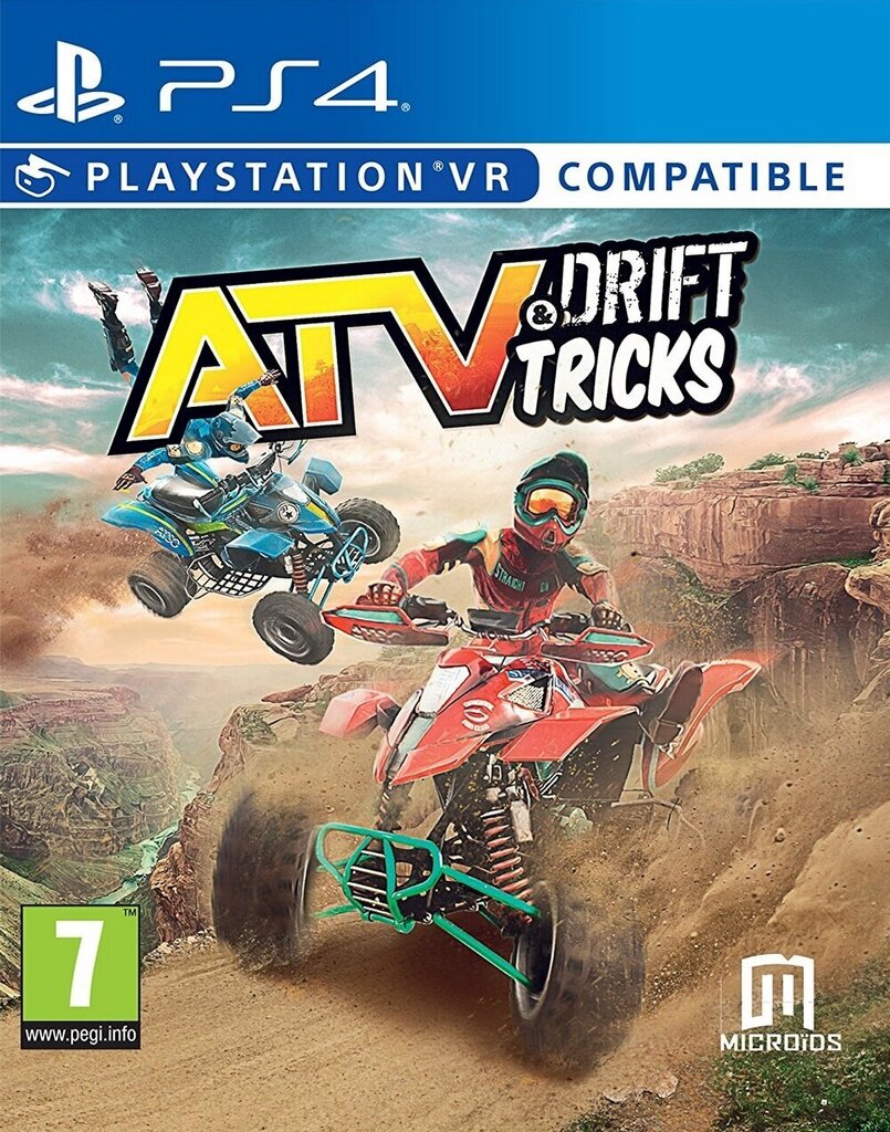PS4 ATV Drift and Tricks hinta ja tiedot | Tietokone- ja konsolipelit | hobbyhall.fi
