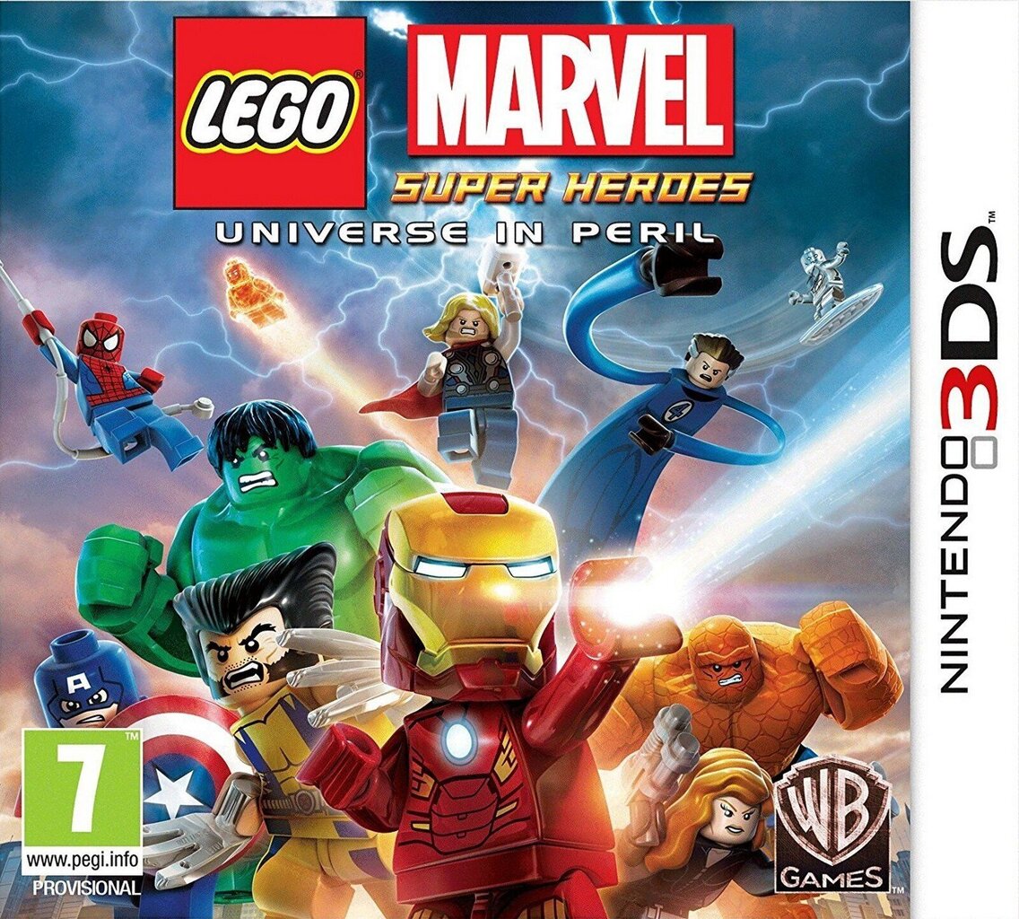 Lego Marvel Super Heroes: Universe in Peril, Nintendo 3DS hinta ja tiedot | Tietokone- ja konsolipelit | hobbyhall.fi