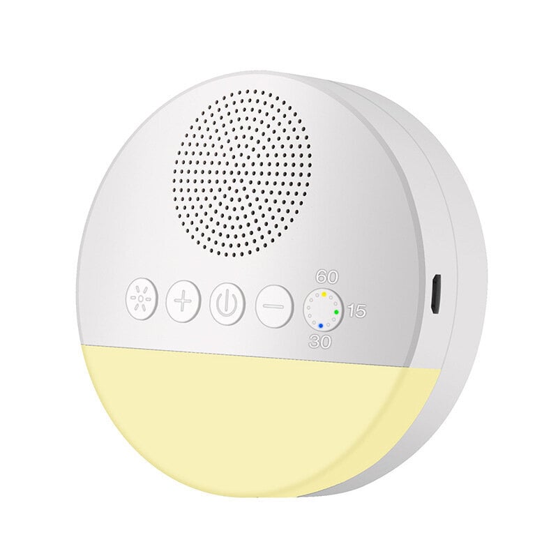 Vauvan nukkumista helpottava LED-yövalo, White Noise Sleep Sound Machine ja Sleep Breathing Light hinta ja tiedot | Pöytävalaisimet | hobbyhall.fi