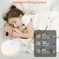 Vauvan nukkumista helpottava LED-yövalo, White Noise Sleep Sound Machine ja Sleep Breathing Light hinta ja tiedot | Pöytävalaisimet | hobbyhall.fi