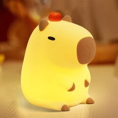 Capybara LED-kosketusyövalo, pehmeä silikoni hinta ja tiedot | Pöytävalaisimet | hobbyhall.fi