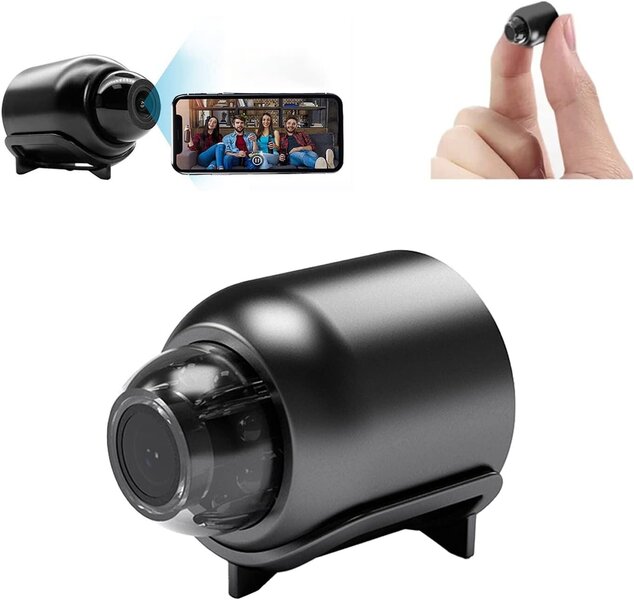 Mini WiFi -kamera HD Night Vision 160°