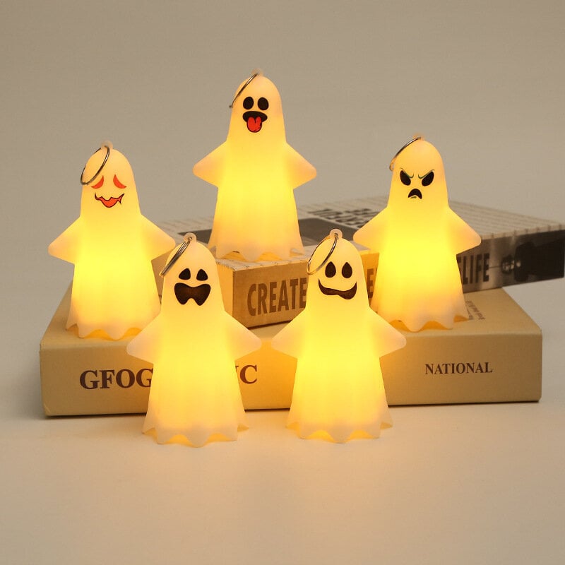 Halloween koristeet juhlat koristeet rekvisiitta haamuvalot Halloween kurpitsa valot riipukset hinta ja tiedot | Juhlakoristeet | hobbyhall.fi