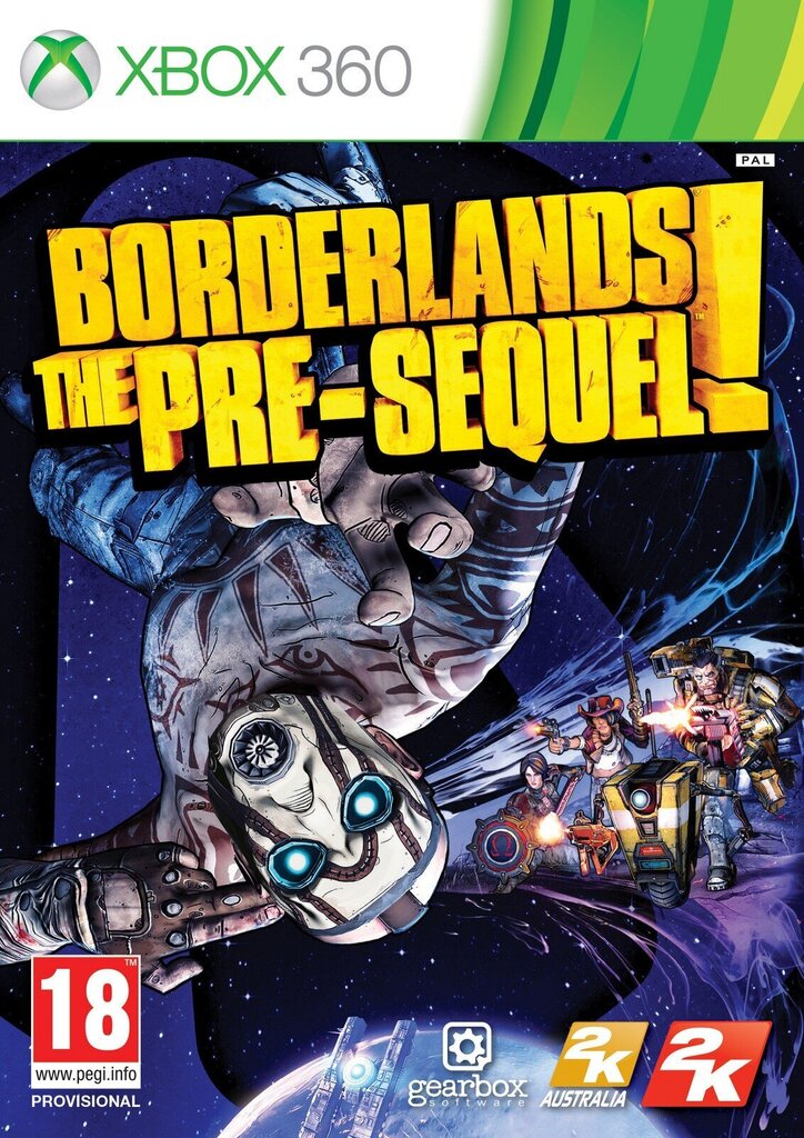 Xbox 360 peli Borderlands: The Pre-Sequel! hinta ja tiedot | Tietokone- ja konsolipelit | hobbyhall.fi