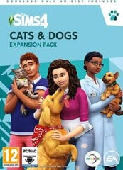 PC-peli The Sims 4: Cats and Dogs hinta ja tiedot | Tietokone- ja konsolipelit | hobbyhall.fi