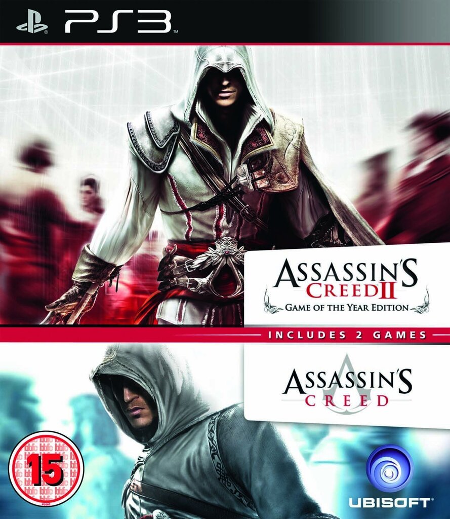 PlayStation 3 peli Assassin's Creed and Assassin's Creed II GOTY Edition Double Pack hinta ja tiedot | Tietokone- ja konsolipelit | hobbyhall.fi